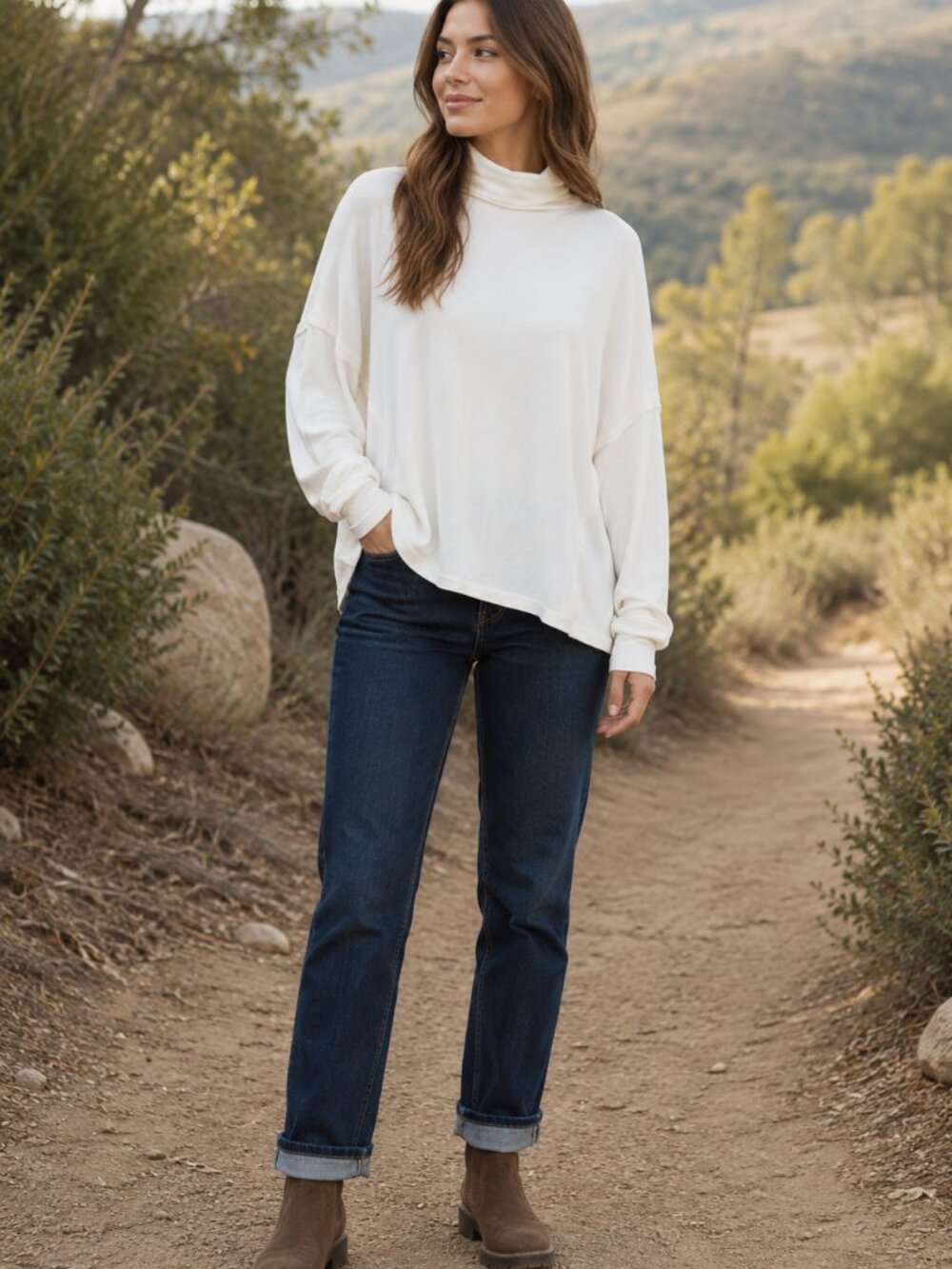 Free People We The Free Alameda Ivory Pullover Size SP